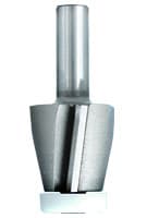 1-1/2" Dia x 1-1/4" Carbide Tipped Wilsonart SSV Bowl Solid Surface, 12°, 1/2" Shank