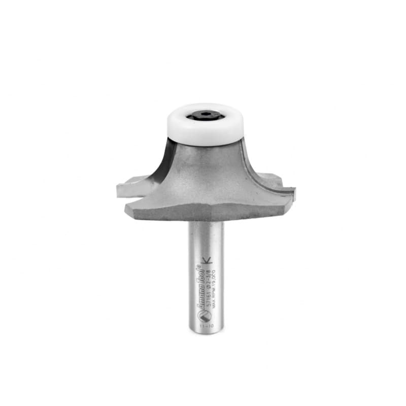 2-3/8" Dia x 7/8" Carbide Tipped Wilsonart SSV Bowl Solid Surface Round Over Bit, 12°, 1/2" Shank