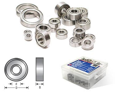 20 PCS REPL BALL BEARING KIT, 6004