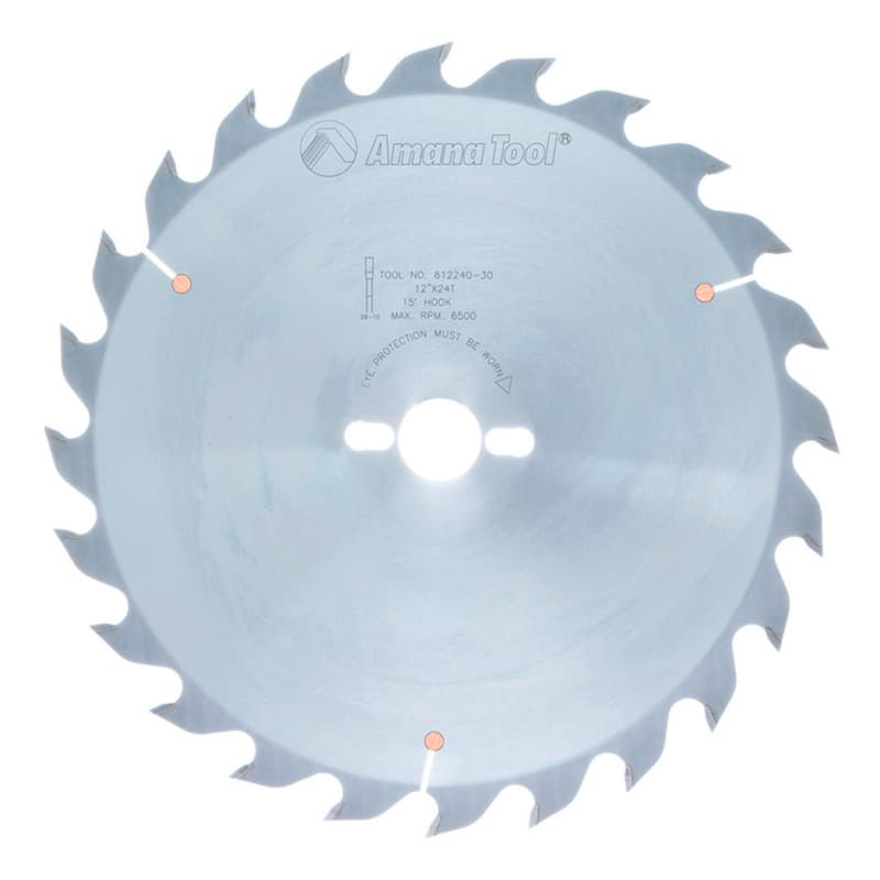 12" x 24 Teeth Standard Ripping Saw Blade, 30mm Bore
