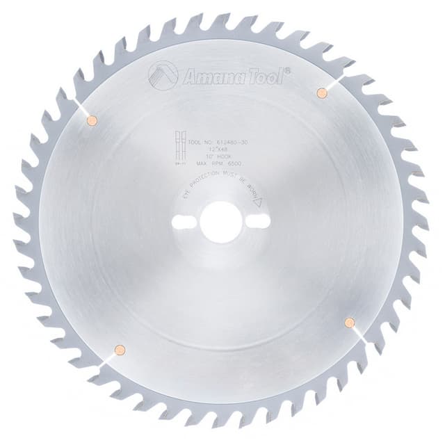 12" x 48 Teeth General Purpose Saw Blade, 30mm Bore