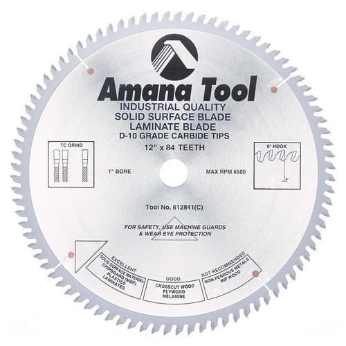 12" x 84 Teeth Solid Surface Saw Blade