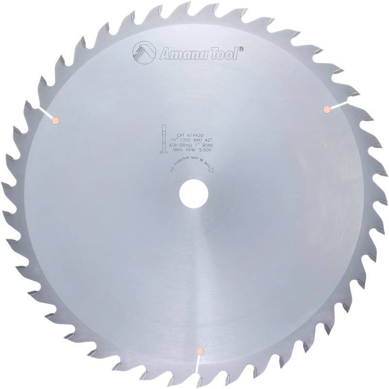 14" x 42 Teeth Ripping/Cross-Cut General Purpose Saw Blade