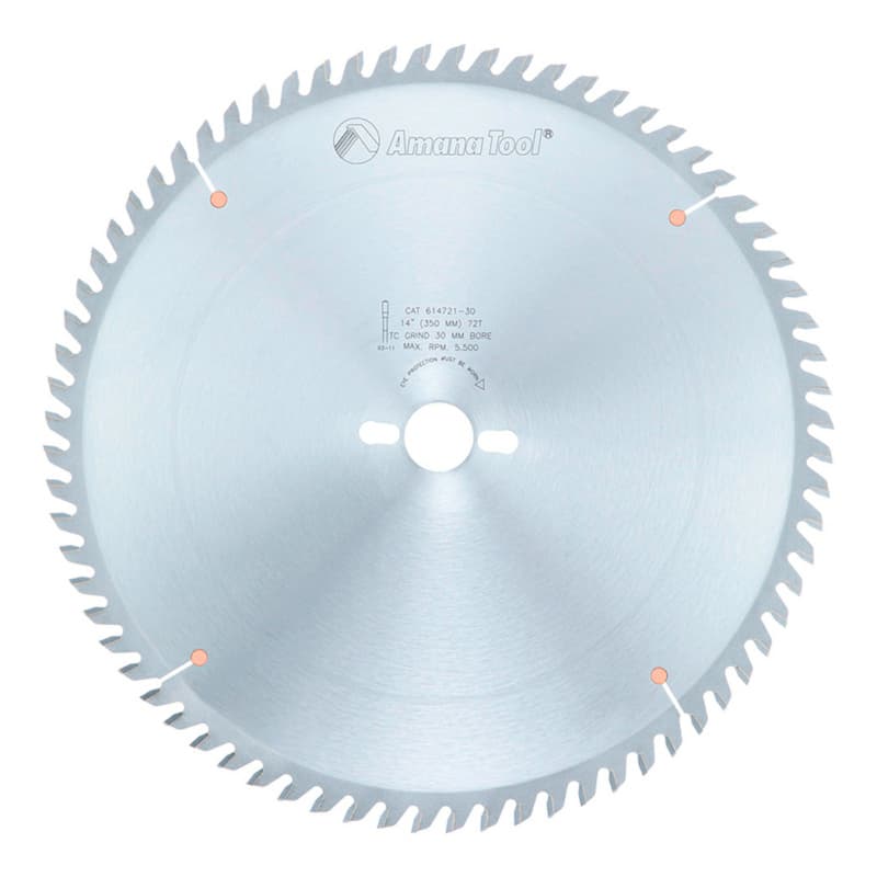 14" x 72 Teeth Heavy-Duty General Purpose Saw Blade, 30mm Bore
