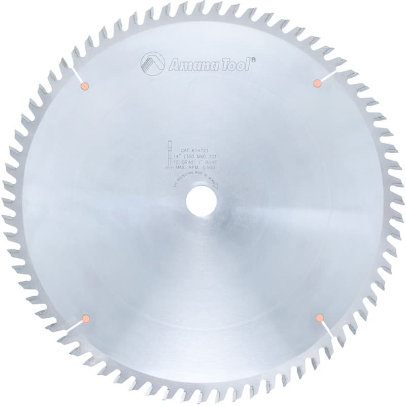 14" x 72 Teeth Trim/Cross-Cut Heavy-Duty General Purpose Saw Blade