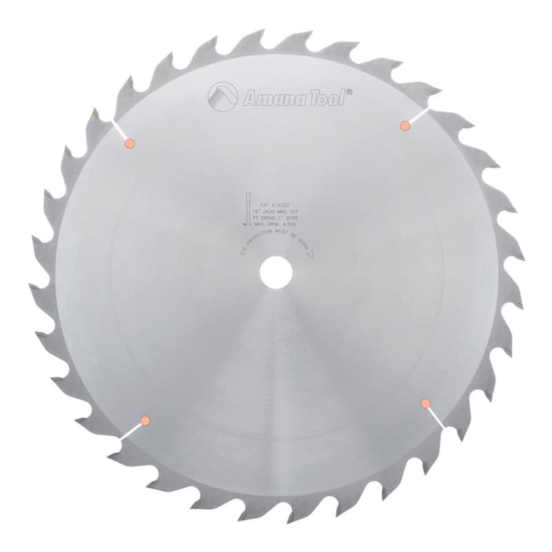 16" x 32 Teeth Standard Ripping Saw Blade