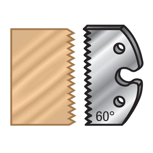 66F003 60mm Steel Knives for Profile Pro Inserts