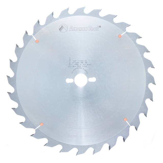 14" x 28 Teeth Heavy-Duty Ripping Saw Blade, 30mm Bore
