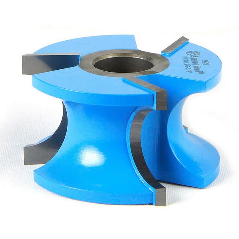 2-5/8" Dia x 1-1/2" Carbide Tipped 3-Wing Bull Nose Bit, 1/2" Radius x 1" Bead Radius