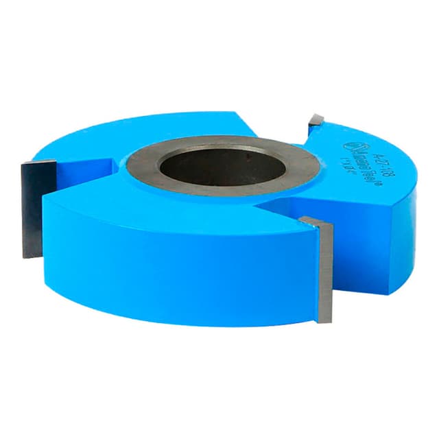 4" 3-Wing Heavy-Duty Rabbeting Cutter, 1" Cutting Height