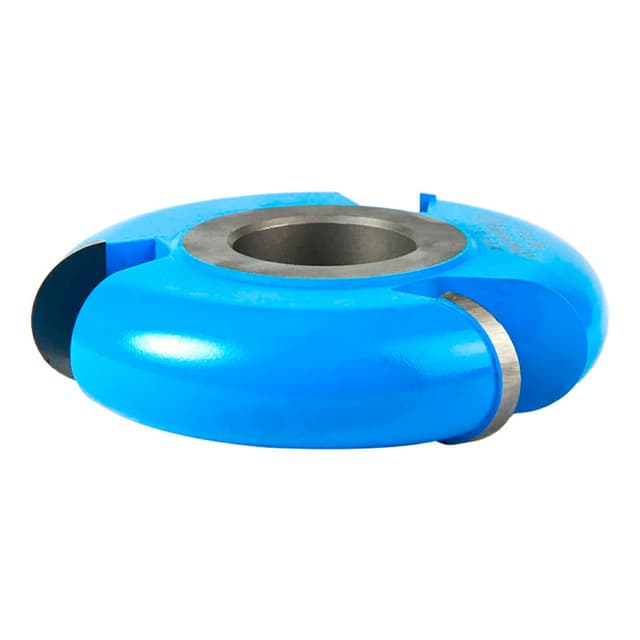 4" x 1/2" Radius 3-Wing Heavy-Duty Flute Cutter