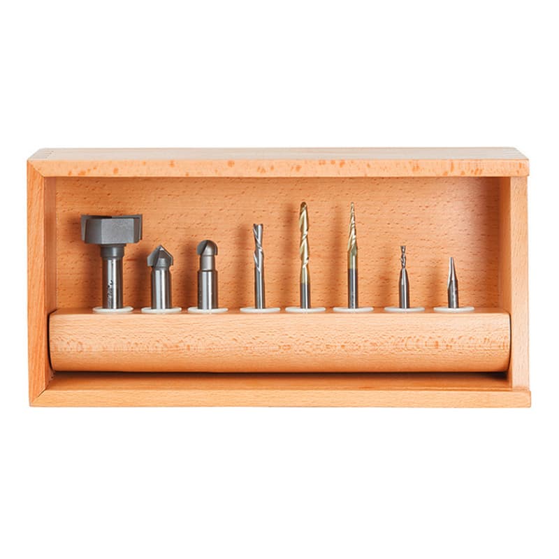 8-Piece Signmaking Starter Router Bit Collection