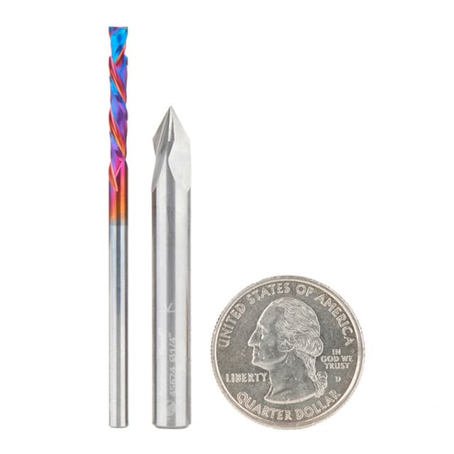 2-Piece Signmaking/Engraving Router Bit Pack