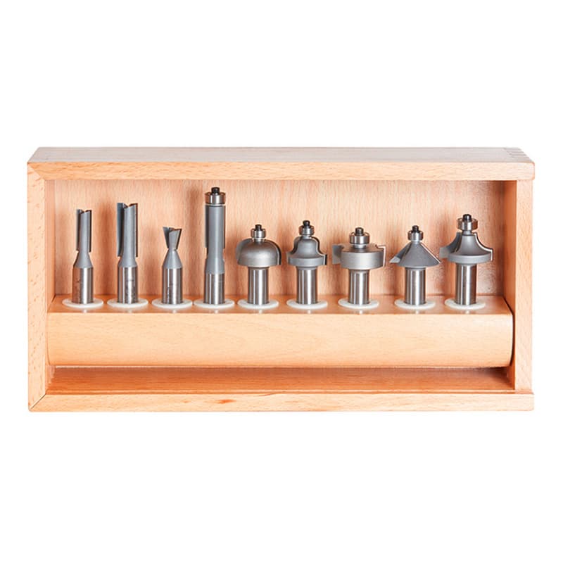 11-Piece Profile Router Bit Set, 1/2" Shank