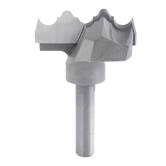 1-25/32" x 2-7/8" Rosette Router Bit, 3/8" Shank