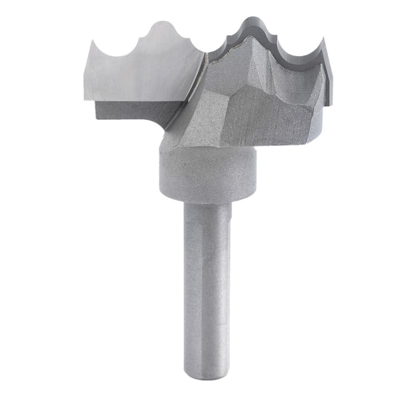 2-1/2" x 2-7/8" Rosette Router Bit, 3/8" Shank