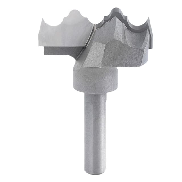 2-1/2" x 2-7/8" Rosette Router Bit, 3/8" Shank