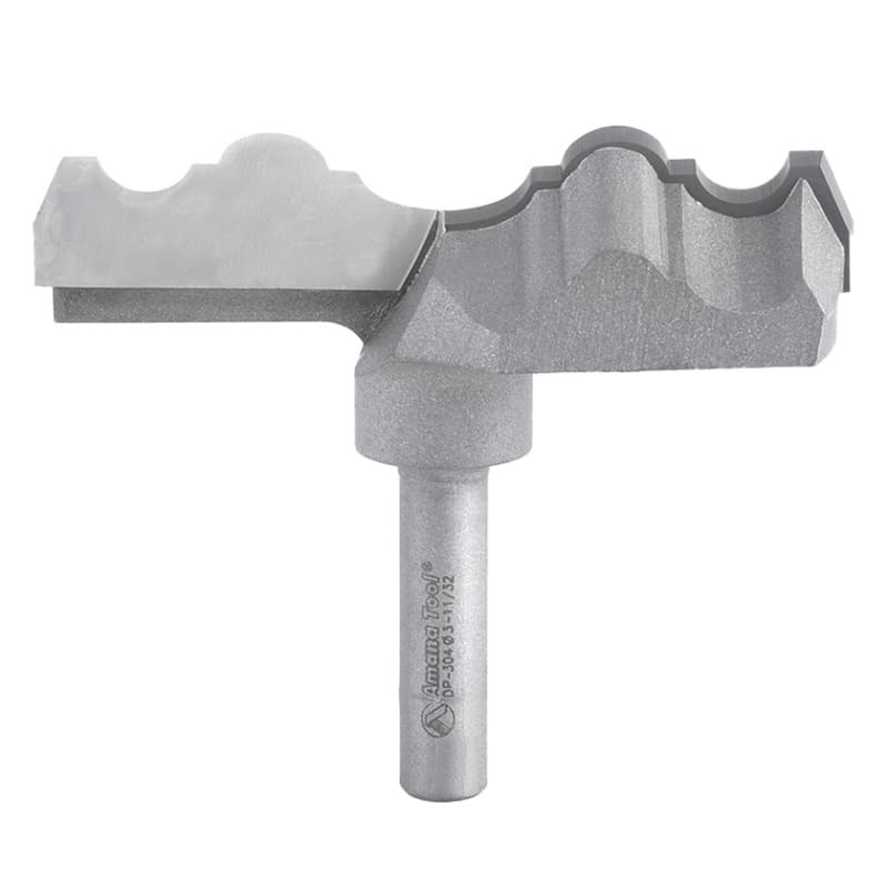 3-11/32" x 2-7/8" Rosette Router Bit, 3/8" Shank