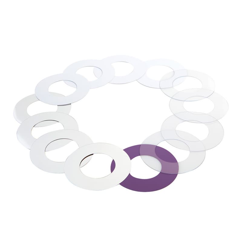 14-Piece Dado Shim, 1-1/4" Bore