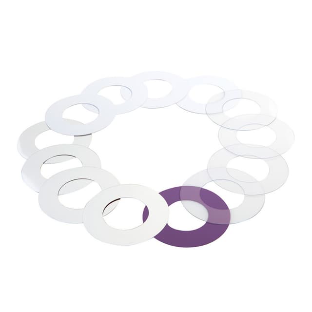 14-Piece Dado Shim, 1-1/4" Bore