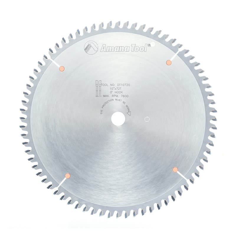 10" x 72 Teeth Ditec Saw Blade