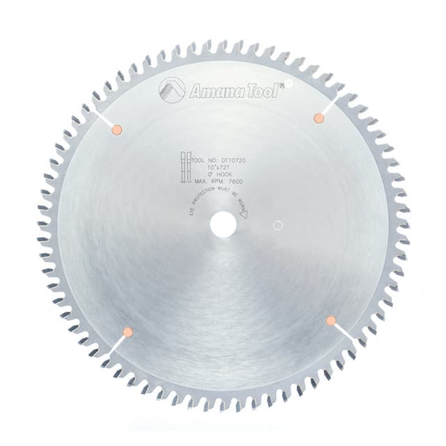 10" x 72 Teeth Ditec Saw Blade