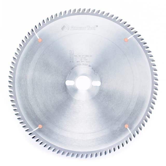 12" x 96 Teeth Rip/Cross-Cut Sliding Table Saw Blade, 30mm Bore Diameter