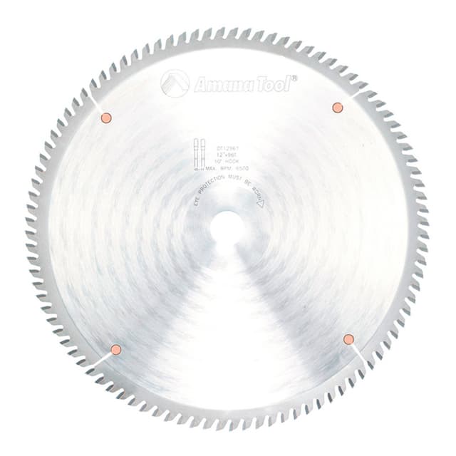 12" x 96 Teeth Cross-Cut Sliding Table Saw Blade