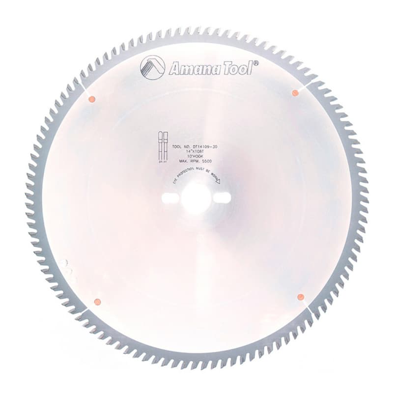14" x 108 Teeth Cross-Cut Sliding Table Saw Blade, 30mm Bore Diameter