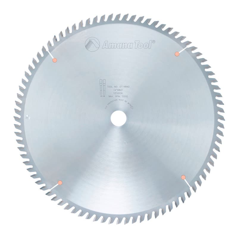 14" x 84 Teeth Rip/Cross-Cut Sliding Table Saw Blade