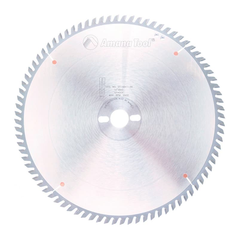 14" x 84 Teeth Cross-Cut Sliding Table Saw Blade, 30mm Bore Diameter