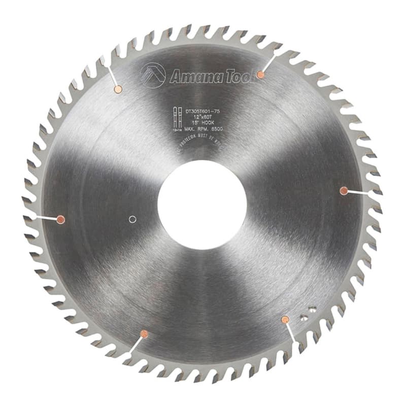 305mm x 60 Teeth Ditec 2000 Adjustable Scoring Set Saw Blade, 75mm Bore Diameter
