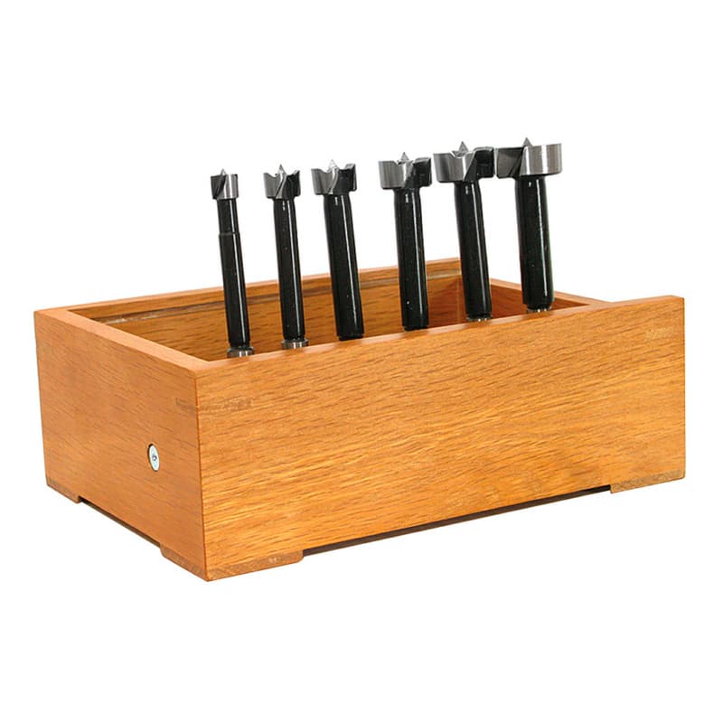 15-Piece Forstner Pattern Bit Set, 3/8" Shank