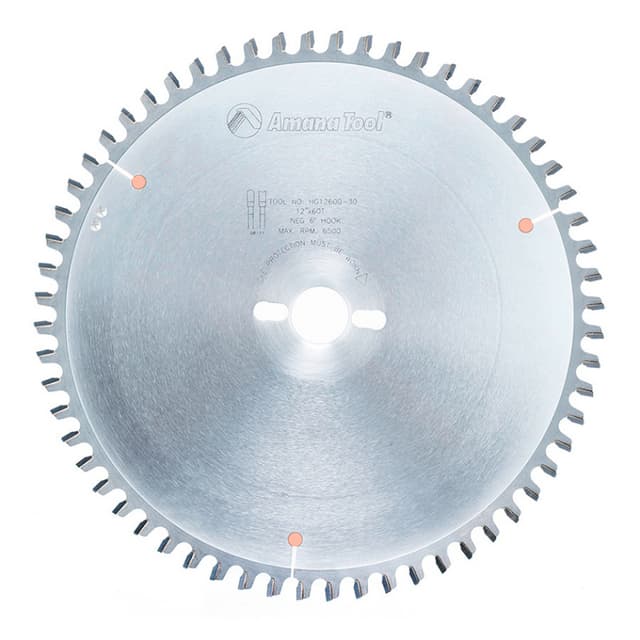 12" x 60 Teeth Holz-Her Panel Saw Blade