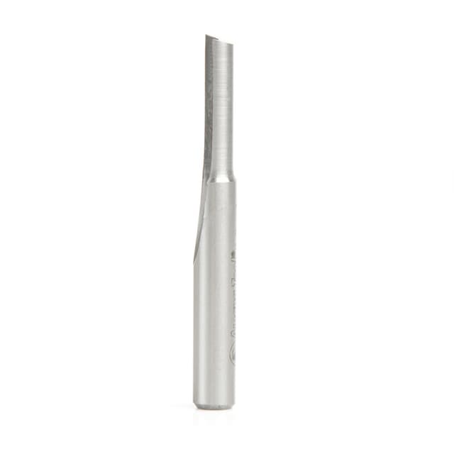 1/4" x 2-1/8" Plastic Cutting 'O' Straight Bit, 1-Flute, 1/4" Shank