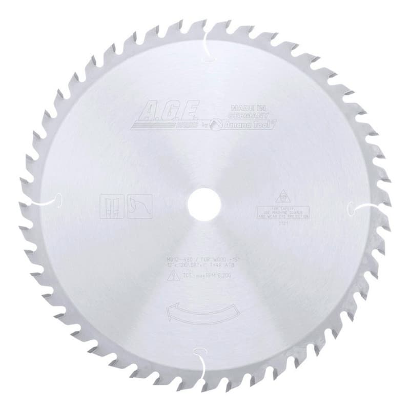 12" x 48 Teeth Rip/Cross-Cut General Purpose Circular Saw Blade