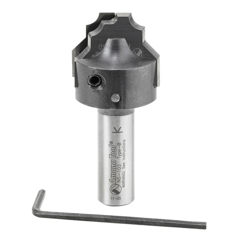 2-5/8" Nova Body Type B Plunge Bit, 1/2" Shank