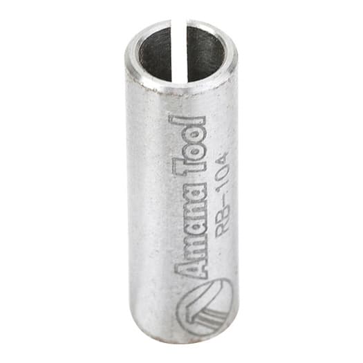 8mm x 1" High Precision Steel Router Collet Reducer, 6mm Shank