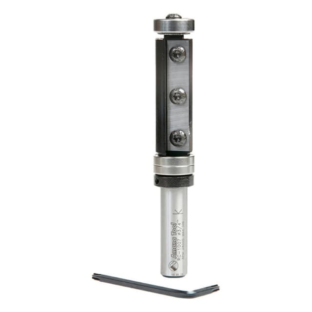 3/4" x 4-1/4" Insert Flush Trim Bit, 2-Flute, 1/2" Shank