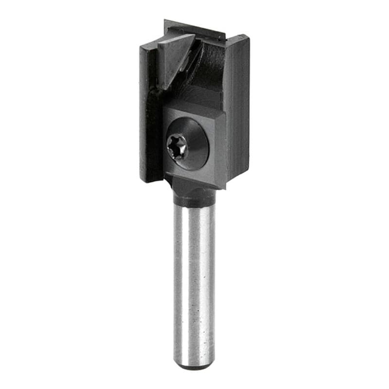 3/4" x 2" Insert Economy Staggered Plunge Bit, 1+1-Flute, 1/4" Shank