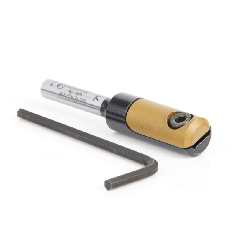2-1/2" CNC In-Groove Insert Engraving Tool Body, 1/4" Shank