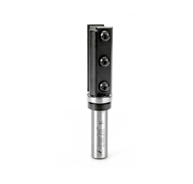 3/4" x 3-15/16" Flush Trim Template Bit with Upper Ball Bearing, 2-Flute, 1/2" Shank