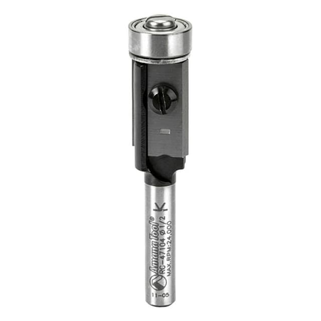 1/2" x 2-5/16" Insert Flush Trim Bit, 2-Flute, 1/4" Shank