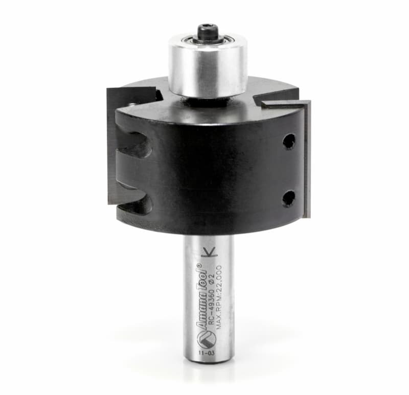 2" x 3-3/8" Insert Superabbet Bit, 2-Flute, 1/2" Shank