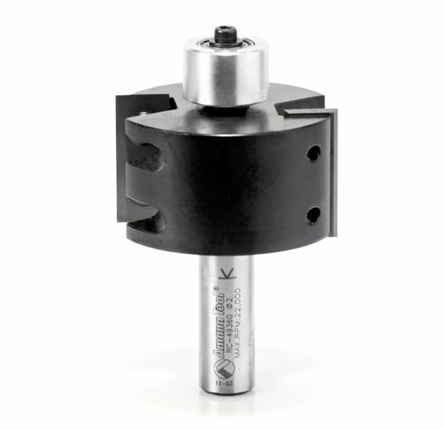 2" x 3-3/8" Insert Superabbet Bit, 2-Flute, 1/2" Shank