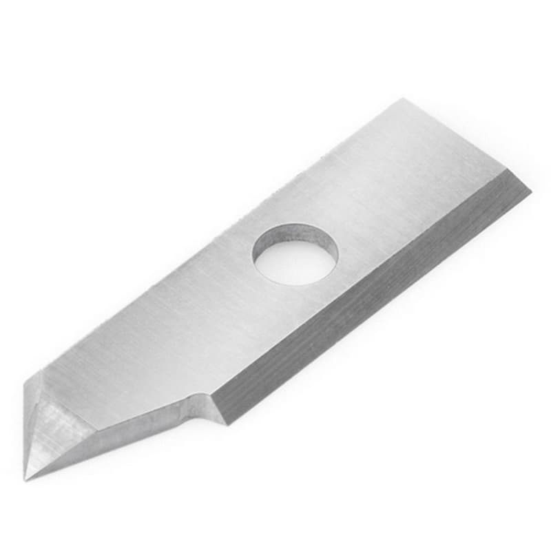 RCK-390 90° x 0.005" Solid Carbide Insert V-Tip Engraving Knife for In-Groove System