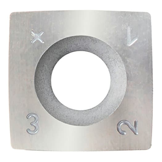 15mm x 15mm x 2.5mm 4-Cutting Edge Non-Ferrous Metal Insert Replacement Knife