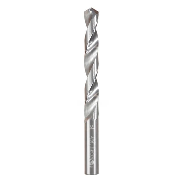3/8" x 4-1/4" CNC 4-Facet 118° Drill Point Bit, 3/8" Shank