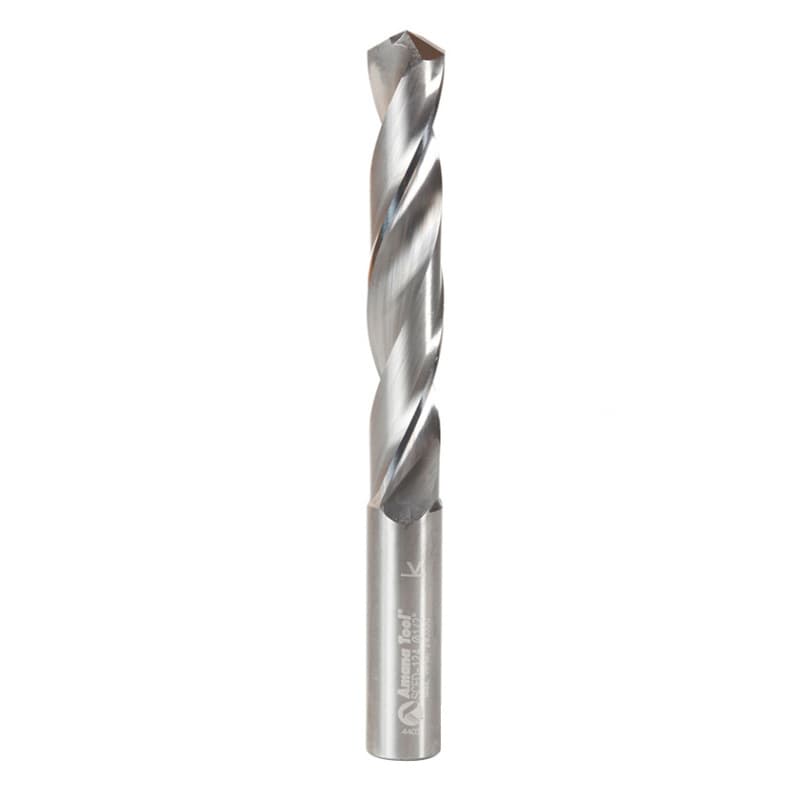1/2" x 4-3/4" CNC 4-Facet 118° Drill Point Bit, 1/2" Shank