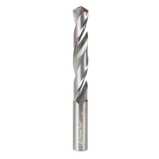 1/2" x 4-3/4" CNC 4-Facet 118° Drill Point Bit, 1/2" Shank